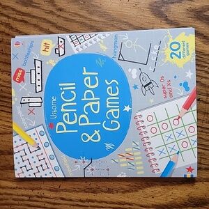 Usborne Pencil & Paper Games Book : BRAND NEW